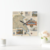 Horloge Carrée A Map of Yorkshire : East Riding (Maison)