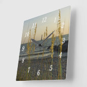 Horloge Carrée A Travers La Chèvre (Angle)