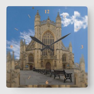 Horloge Carrée Abbaye de Bath.