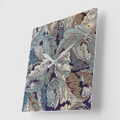 Horloge Carrée Acanthus, William Morris (Angle)
