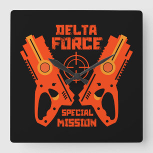 Horloge Carrée Accessoires de combat pour armes à jouets pour enf