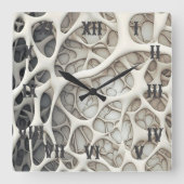 Horloge Carrée Acrylique (Recto)