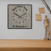 Horloge Carrée Advanced Create Your Own Custom