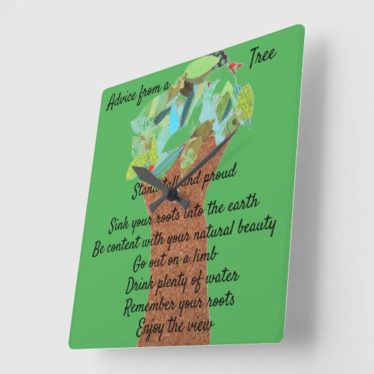 Horloge Carrée Advice from (Angle)