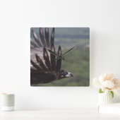 Horloge Carrée Aegypius monachus (Maison)