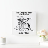 Horloge Carrée Aerial Fitter (Maison)