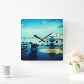 Horloge Carrée Aéroport de Rain (Maison)