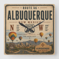Affiche de voyage vintage décoration Nouveau-Mexiq