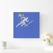 Horloge Carrée Agile (Maison)