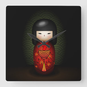 Horloge Carrée Akiko