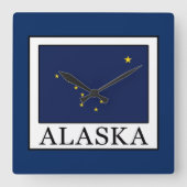 Horloge Carrée Alaska (Recto)