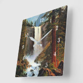 Horloge Carrée Albert Bierstadt painting (Angle)