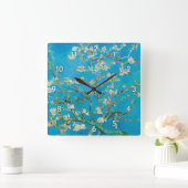 Horloge Carrée Almond Blossom, Vincent van Gogh (Maison)