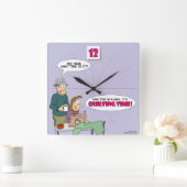 Horloge Carrée Always Quilting Time (Maison)