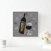 Horloge Carrée Always Time (Maison)