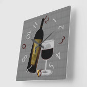 Horloge Carrée Always Time (Angle)