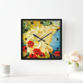 Horloge Carrée Amalfi Coast (Maison)