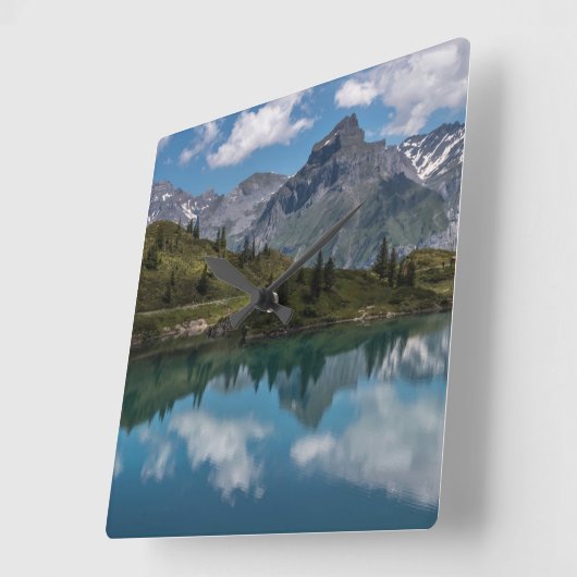 Horloge Carrée amazing (Angle)