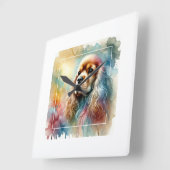 Horloge Carrée American Cocker Spaniel Dog 070824AREF137 - Waterc (Angle)