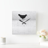Horloge Carrée American Game Hen (Maison)