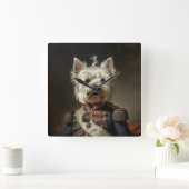 Horloge Carrée Amiral West Highland Terrier (Maison)