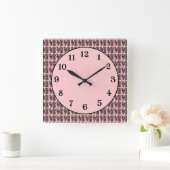 HORLOGE CARRÉE AMOUR (Maison)