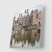 Horloge Carrée Amsterdam (Angle)