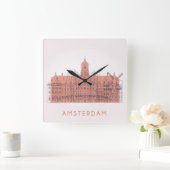 Horloge Carrée Amsterdam, Netherlands | Skyline of Landmark (Maison)