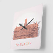 Horloge Carrée Amsterdam, Netherlands | Skyline of Landmark (Angle)