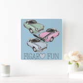 Horloge Carrée Amusement de Nissan Figaro (Maison)