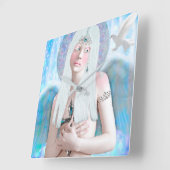 Horloge Carrée Angel Reloj Cuadrado (Angle)