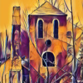 HORLOGE CARRÉE ANGLETERRE VICTORIENNE