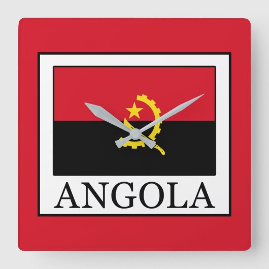 Horloge Carrée Angola (Recto)