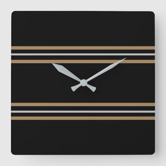 Horloge Carrée Animal Print Coordinate Square Clock (Recto)