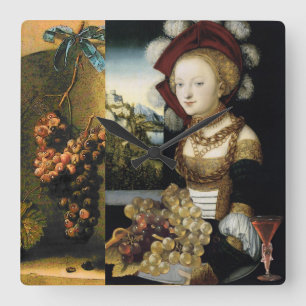 HORLOGE CARRÉE ANTIQUE GRÂCE À LA FÊTE DE DÉGUSTATION DU VIN VINE