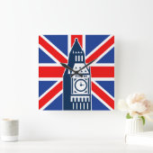 Horloge Carrée Appel de Londres (Maison)