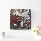 Horloge Carrée April Fool, 1943 (Maison)