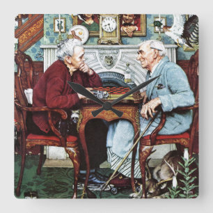 Horloge Carrée April Fool, 1943