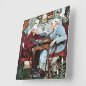 Horloge Carrée April Fool, 1943 (Angle)