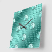 Horloge Carrée Aquarius le porteur d'eau (Angle)