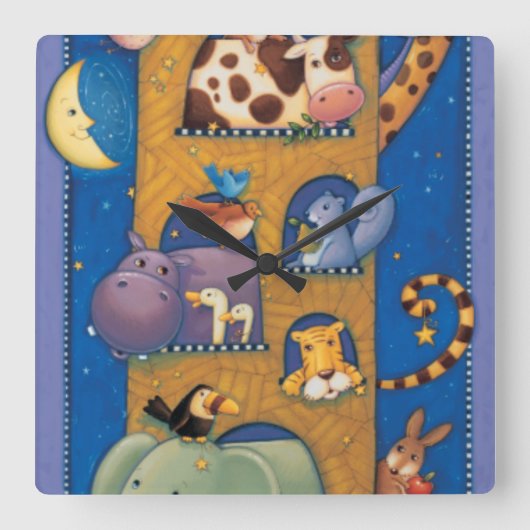 Horloge Carrée Arche grande (Recto)