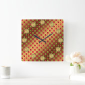 Horloge Carrée Aries & Metal Dragon (Maison)