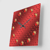 Horloge Carrée Aries the Ram (Angle)