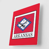 Horloge Carrée Arkansas (Angle)