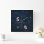 Horloge Carrée Armor de Dieu (Maison)