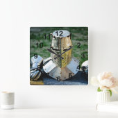 Horloge Carrée Armour (Maison)