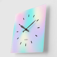 Arrière - plan holographique aux couleurs claires