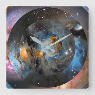 Horloge Carrée Art