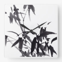 Art chinois avec motif en bambou