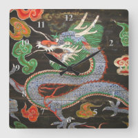Art coréen asiatique Séoul du dragon |
